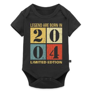 Original Calendar 2004 Vintage Birthday Rec - Baby Premium short-sleeve bodysuit - black - Front