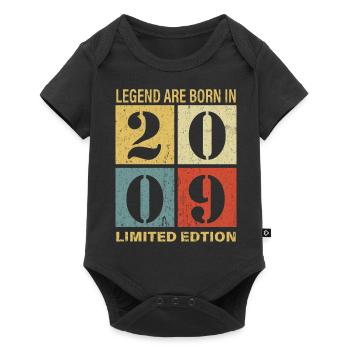Original Calendar 2009 Vintage Birthday Rec - Baby Premium short-sleeve bodysuit - black - Front