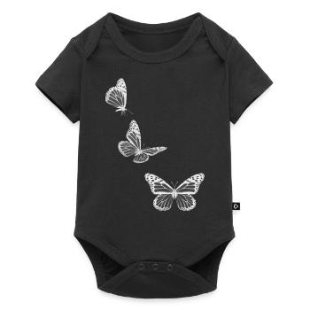 Flight of the Butterfly - Baby Premium short-sleeve bodysuit - black - Front
