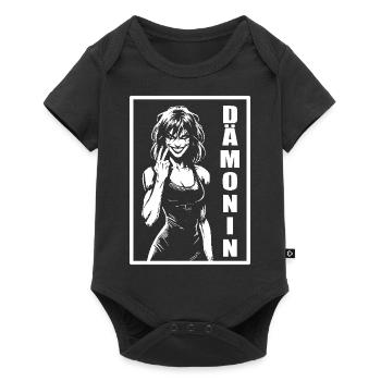 Démon - Pour la femme maléfique et mystérieuse - Body à manches courtes Premium Bébé - noir - Devant