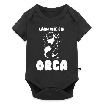 Laugh Like an Orcy - Tenue drôle d’épaulard - Body à manches courtes Premium Bébé - noir - Devant