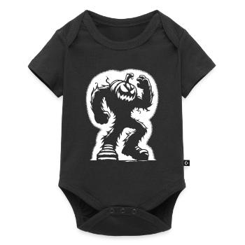 Halloween – Monster Pumpkin Alert! - Baby Premium short-sleeve bodysuit - black - Front