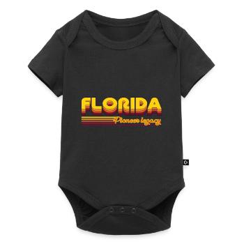 cool Florida USA states design - Baby Premium short-sleeve bodysuit - black - Front