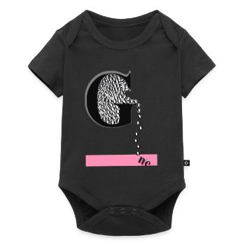 Gone in motion past lost - Baby Premium short-sleeve bodysuit - black - Front