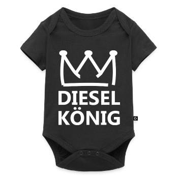 Diesel King - Baby Premium short-sleeve bodysuit - black - Front