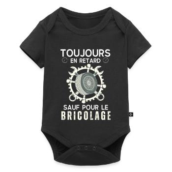 Toujours en re sauf pour le bricolage 1 - Body à manches courtes Premium Bébé - noir - Devant