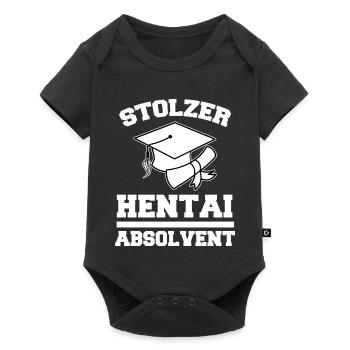 Japanese Statement Manga Anime Comic Cosplay - Baby Premium short-sleeve bodysuit - black - Front