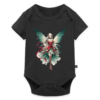 Christmas - Fairy - Baby Premium short-sleeve bodysuit - black - Front