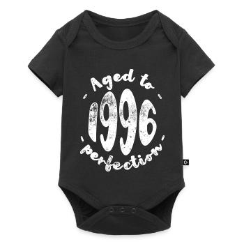 Aged to 1996 Perfection - Baby Premium short-sleeve bodysuit - black - Front
