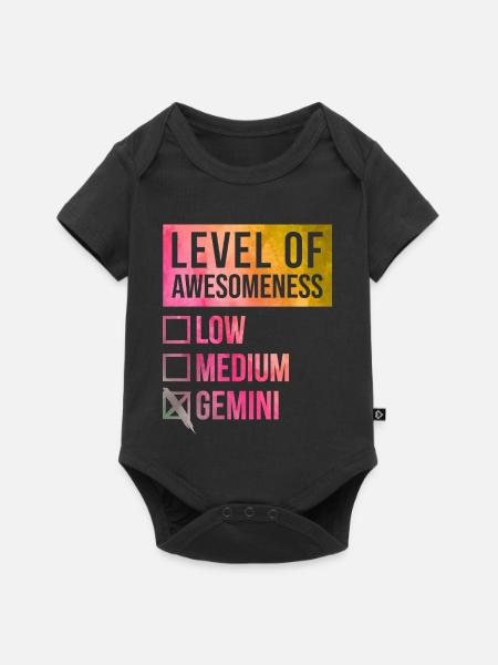 Gemini Gemini Gemini - Baby Premium short-sleeve bodysuit - black