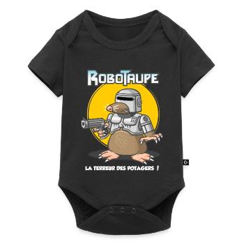 Robotaupe - Body à manches courtes Premium Bébé - noir - Devant