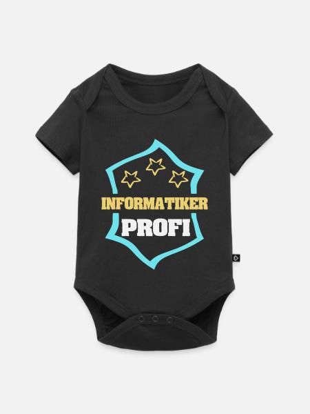 Beruf Informatiker - Baby Premium Kurzarmbody - Schwarz