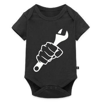 Fists and Screwdriver Force - Baby Premium short-sleeve bodysuit - black - Front