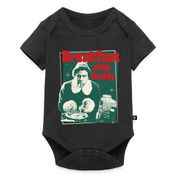 Buddy The Elf – Breakfast With Buddy - Baby Premium short-sleeve bodysuit - black - Front