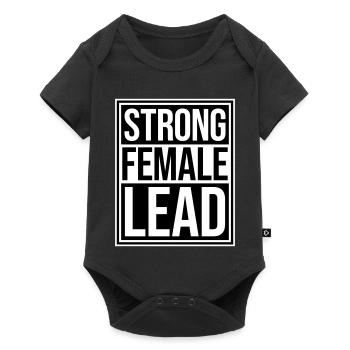 Strong Female Lead Feminism Empowerment Women - Baby Premium short-sleeve bodysuit - black - Front