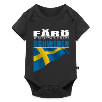 Faro - Baby Premium short-sleeve bodysuit - black - Front