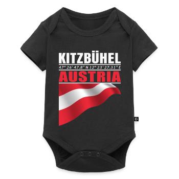 Kitzbuhel - Baby Premium short-sleeve bodysuit - black - Front