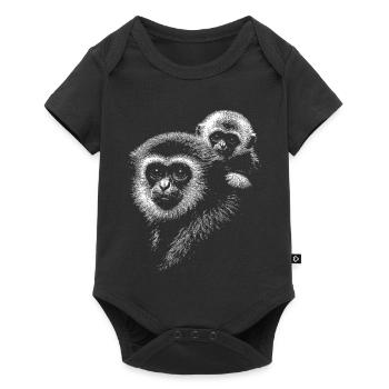 Gibon - Body à manches courtes Premium Bébé - noir - Devant