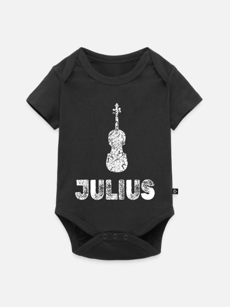 Entwurf - Baby Premium Kurzarmbody - Schwarz