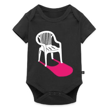 Monobloc – design classics for every occasion - Baby Premium short-sleeve bodysuit - black - Front