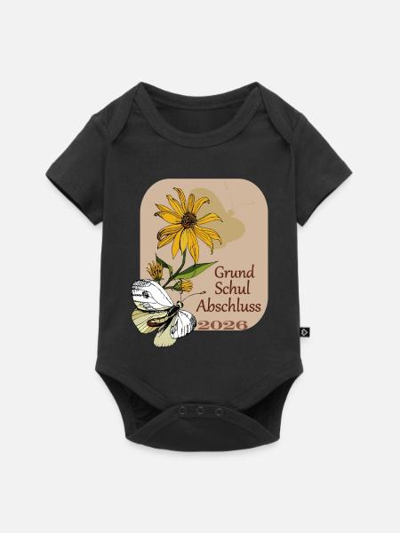 Schulabschluss 2026 - Baby Premium Kurzarmbody - Schwarz
