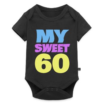 Sweet 60 - Body à manches courtes Premium Bébé - noir - Devant