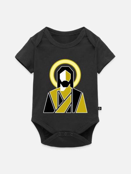 Moderner Jesus  - Baby Premium Kurzarmbody - Schwarz