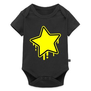 Star Symbol - Baby Premium short-sleeve bodysuit - black - Front