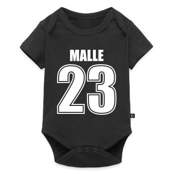 Malle 23 - Body à manches courtes Premium Bébé - noir - Devant