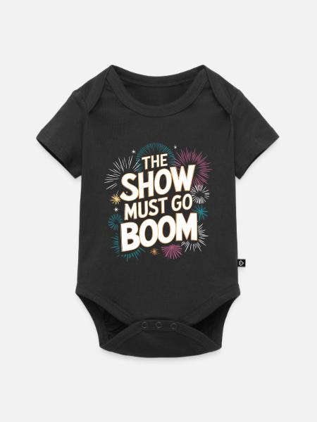 Pyrotechniker Feuerwerk Pyrotechnik - Baby Premium Kurzarmbody - Schwarz