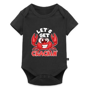 Funny Crawfish Boil Crab Krebse Krabben Party - Baby Premium short-sleeve bodysuit - black - Front