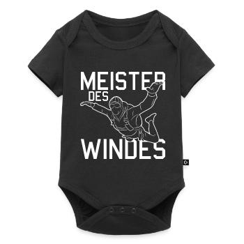 Indoor Skydiving - Baby Premium short-sleeve bodysuit - black - Front