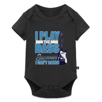 Bassiste bassiste bassiste bassiste guitariste - Body à manches courtes Premium Bébé - noir - Devant