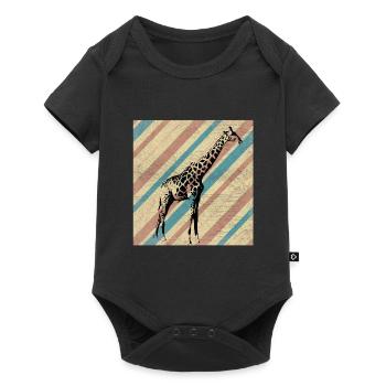 safari - Baby Premium short-sleeve bodysuit - black - Front