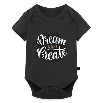 Statement cool saying cool sayings dreams dream - Baby Premium short-sleeve bodysuit - black - Front