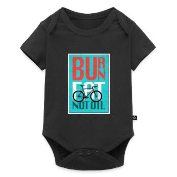 Cycling bike - Baby Premium short-sleeve bodysuit - black - Front