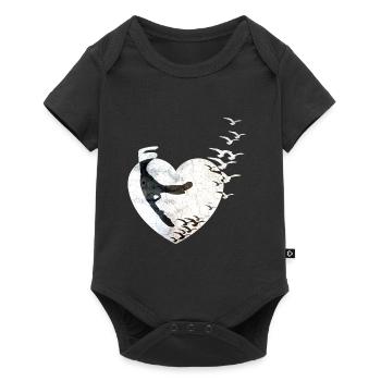 J'aime Sylt - Body à manches courtes Premium Bébé - noir - Devant