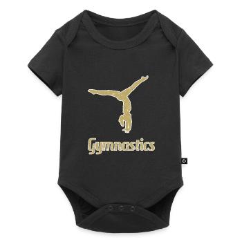 Gymnastics Turner - Baby Premium short-sleeve bodysuit - black - Front