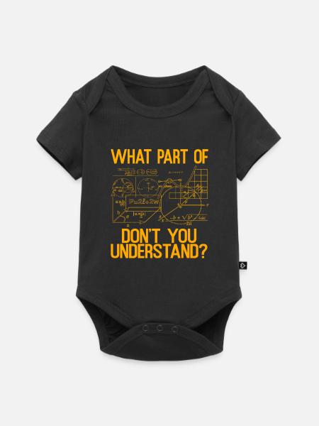 Physiker - Baby Premium Kurzarmbody - Schwarz