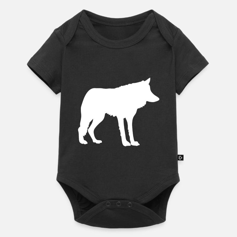 Wolf Wolf Pack Wolf Pack - Baby Premium short-sleeve bodysuit - black