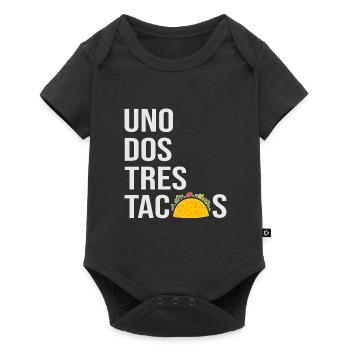 Funny taco pictures - Baby Premium short-sleeve bodysuit - black - Front