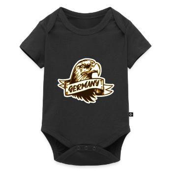 Germany. Germany. German eagle - Baby Premium short-sleeve bodysuit - black - Front