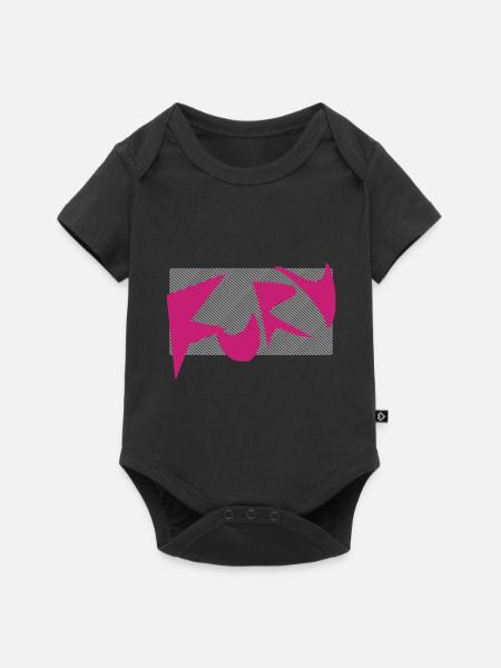 Fury - Wut - Baby Premium Kurzarmbody - Schwarz