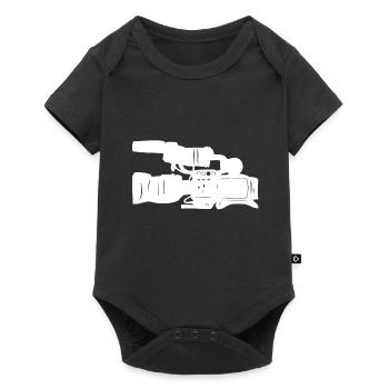 Movie camera. Camera operator. gift - Baby Premium short-sleeve bodysuit - black - Front