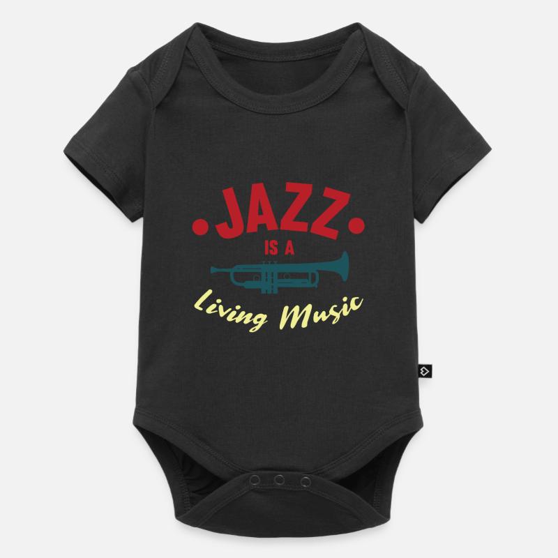 jazz - Body à manches courtes Premium Bébé - noir