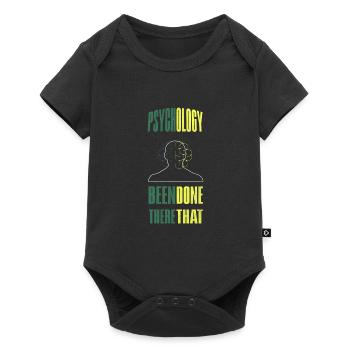 Psychologe - Baby Premium Kurzarmbody - Schwarz - Vorne