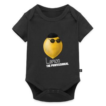 Lemon Professional - Léon le professionnel - Body à manches courtes Premium Bébé - noir - Devant
