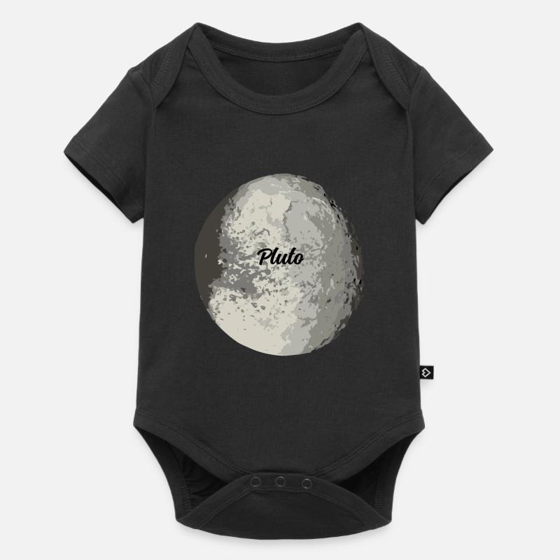 Pluto - Baby Premium Kurzarmbody - Schwarz