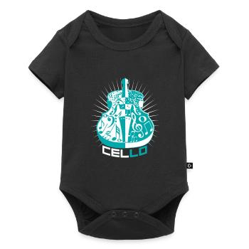 Cello - Baby Premium Kurzarmbody - Schwarz - Vorne
