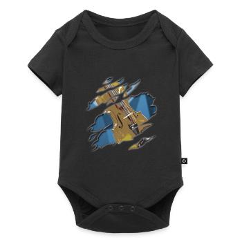 Cello - Baby Premium Kurzarmbody - Schwarz - Vorne